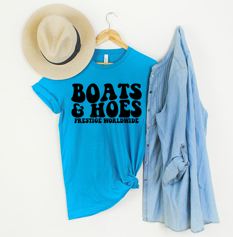 Boats and Hoes Unisex T-shirt