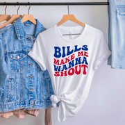 Bills Make Me Wanna Shout Unisex T-shirt
