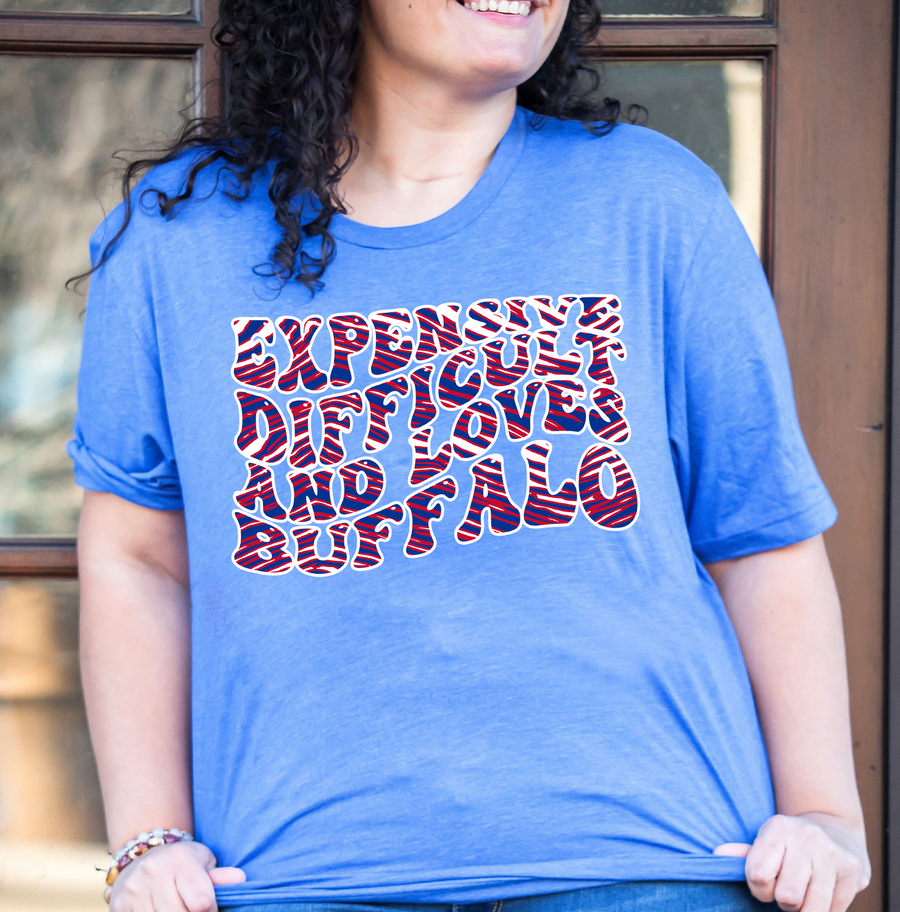 Expensive Difficult and Loves Buffalo Unisex T-shirt