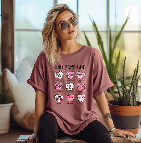 God Says I Am Unisex T-shirt