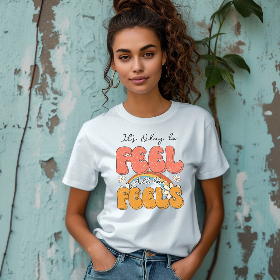 It's Ok to Feel All The Feels Unisex T-shirt
