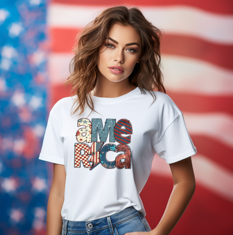 Retro Vintage America Unisex T-shirt