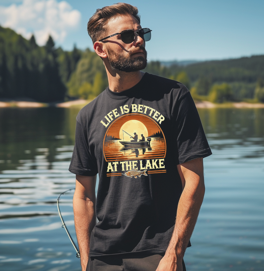 Fishing Life is Better At The Lake Unisex T-shirt