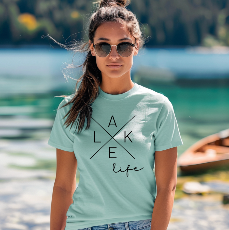 Simple Lake Life Unisex T-shirt