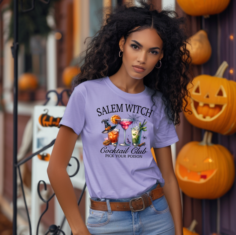 Salem Witch Cocktail Club Unisex T-shirt