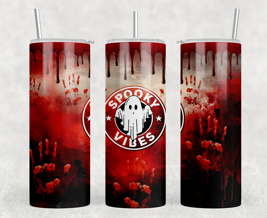 Spooky Vibes 20oz Skinny Tumbler