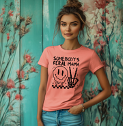 Somebody's Feral Mama Unisex T-shirt