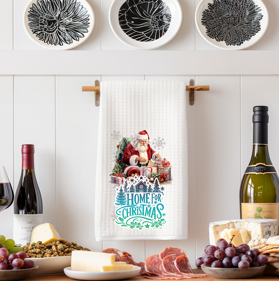 Home For Christmas Kitchen Towel