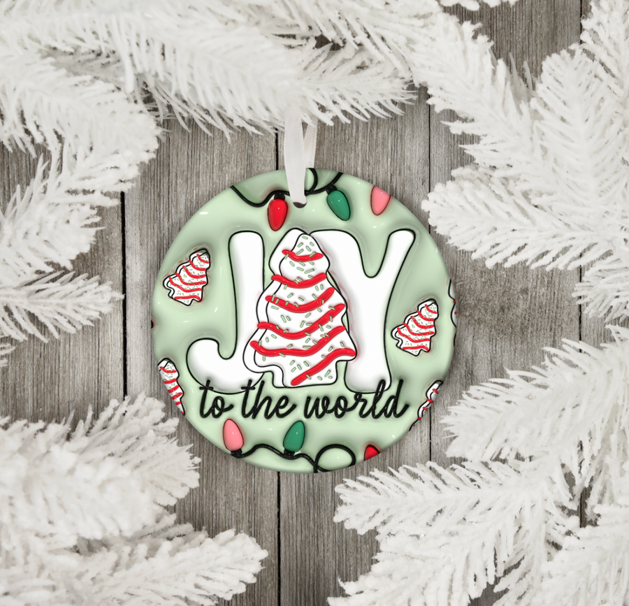 Joy To The World Ornament