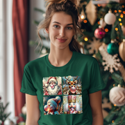 Vintage Bubblegum Christmas Unisex T-shirt