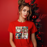 Vintage Bubblegum Christmas Unisex T-shirt