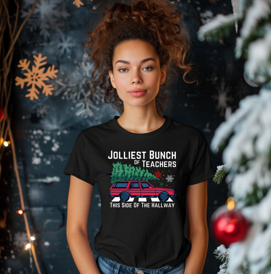 Jolliest Bunch of Teachers Unisex T-shirt