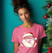 Bubblegum Santa Unisex T-shirt