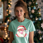 Bubblegum Santa Unisex T-shirt