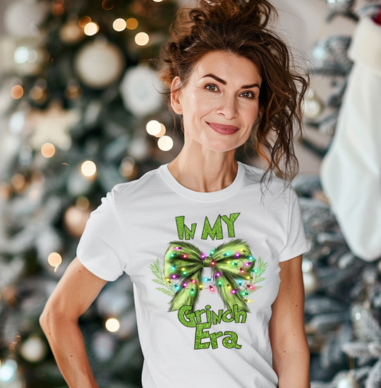 In My Grinch Era Bow Unisex T-shirt