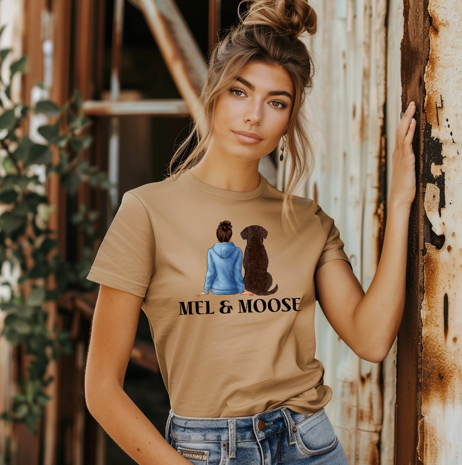 Mel and Moose Unisex T-shirt