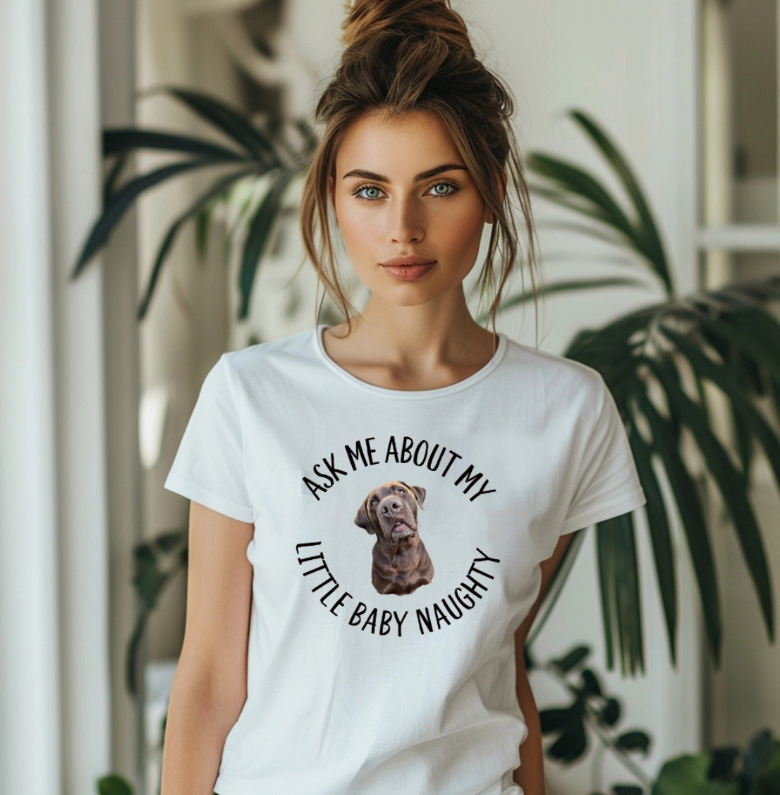 Ask Me About My Little Baby Naughty Unisex T-shirt
