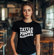 Tattle Phone Manager Unisex T-shirt