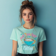 Half Teacher Half Coffee Unisex T-shirt