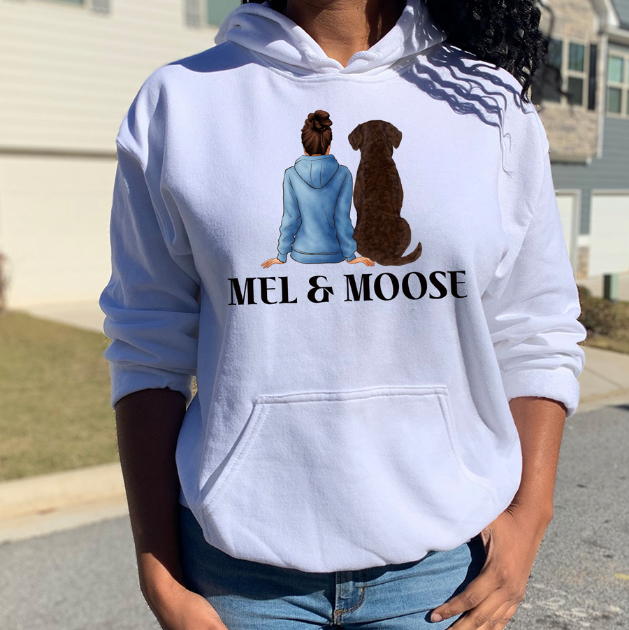 Mel and Moose Fleece Hoodie