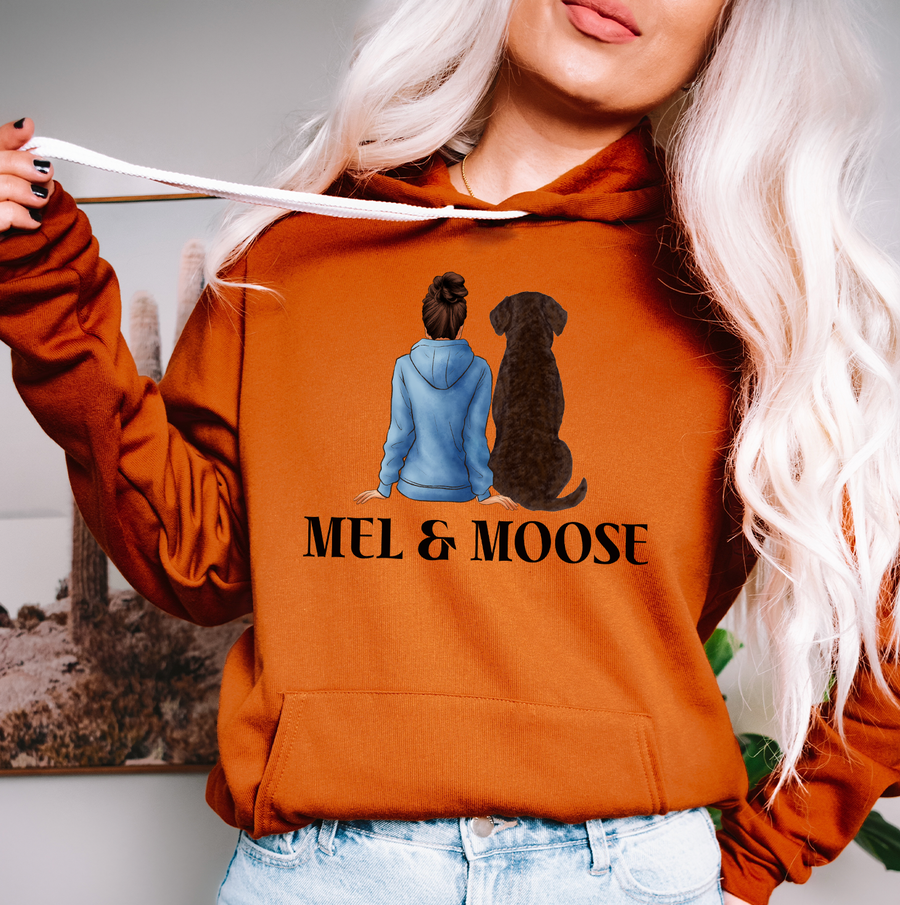 Mel and Moose Fleece Hoodie