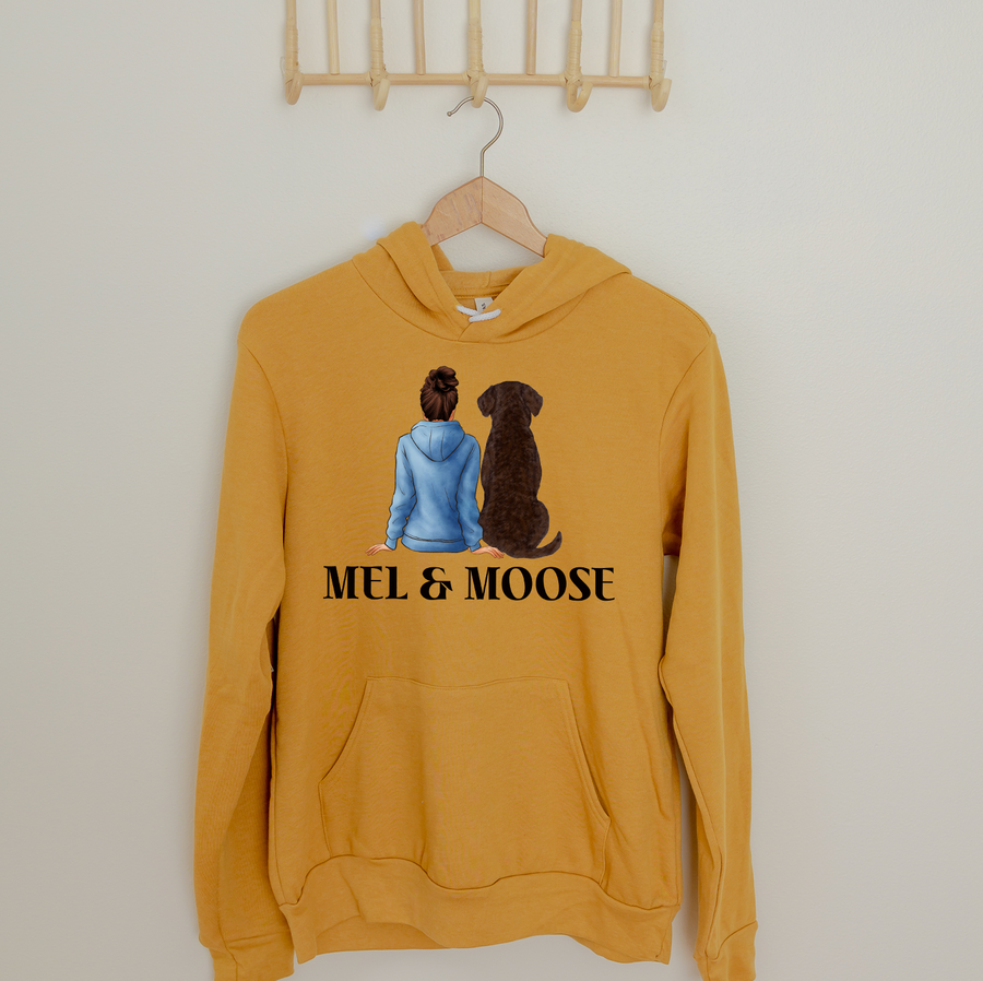 Mel and Moose Fleece Hoodie