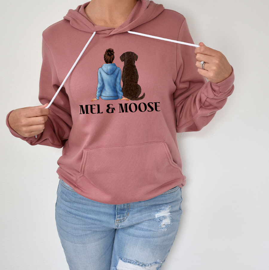 Mel and Moose Fleece Hoodie