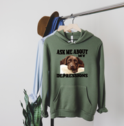 Ask Me About My Depressions Fleece Hoodie