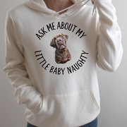 Little Baby Naughty Fleece Hoodie