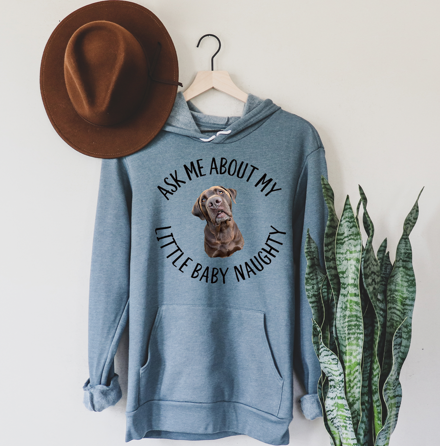 Little Baby Naughty Fleece Hoodie
