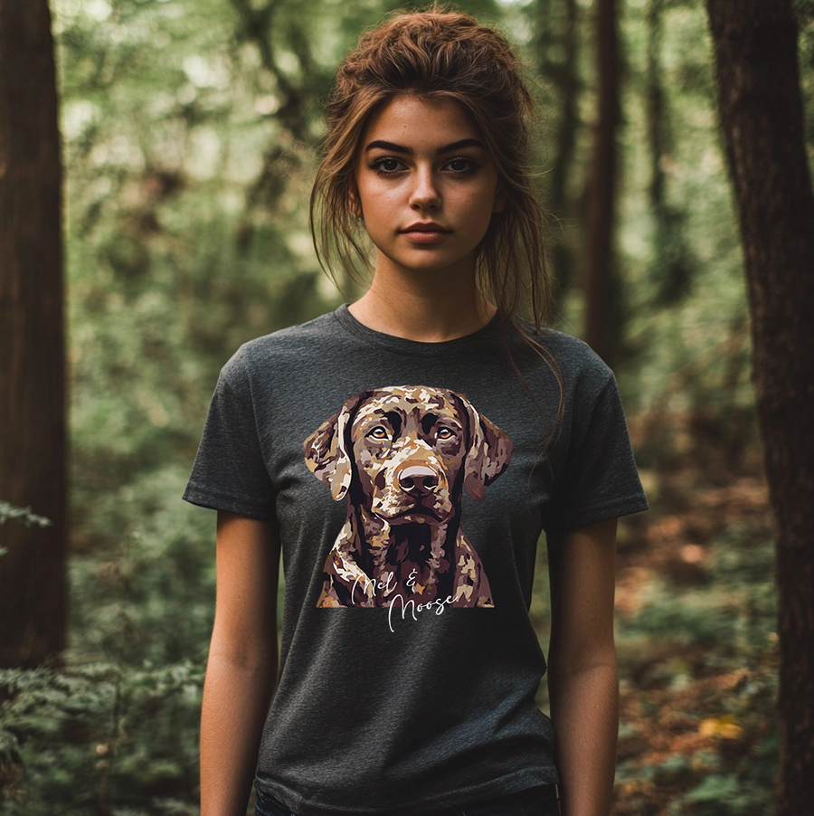 Camo Dog Unisex T-shirt