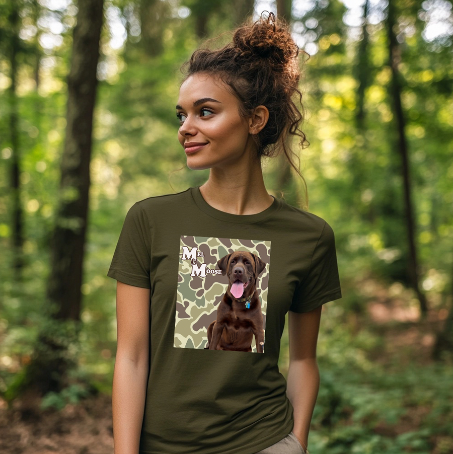 Retro Mel and Moose Unisex T-shirt