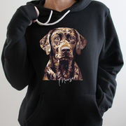 Camo Dog Fleece Hoodie