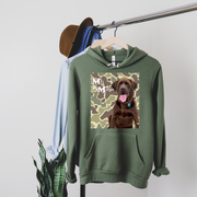 Retro Mel and Moose Fleece Hoodie