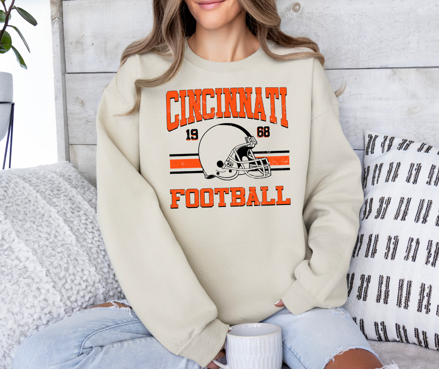 Vintage City Football Sweatshirt