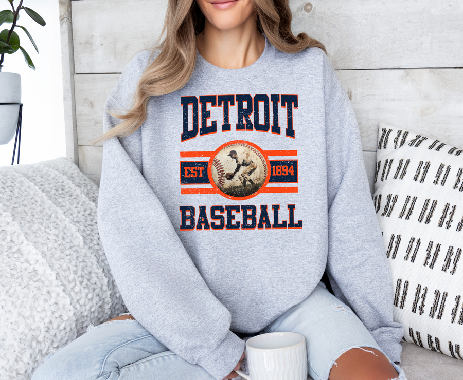 Vintage City Baseball Sweatshirt