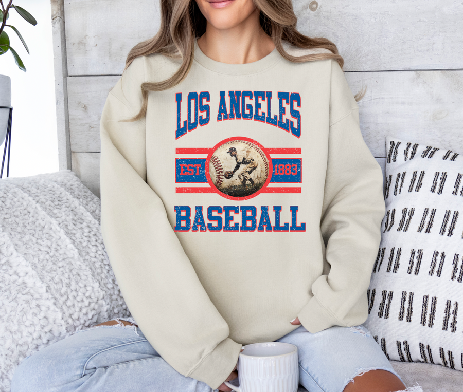 Vintage City Baseball Sweatshirt