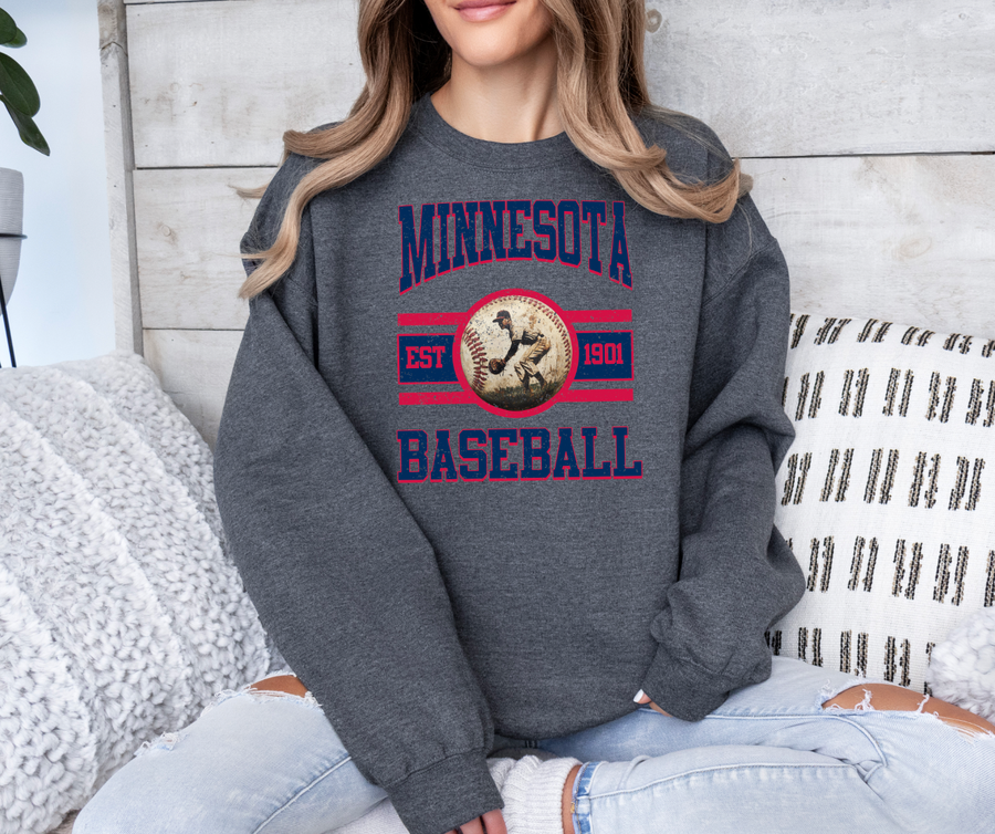 Vintage City Baseball Sweatshirt