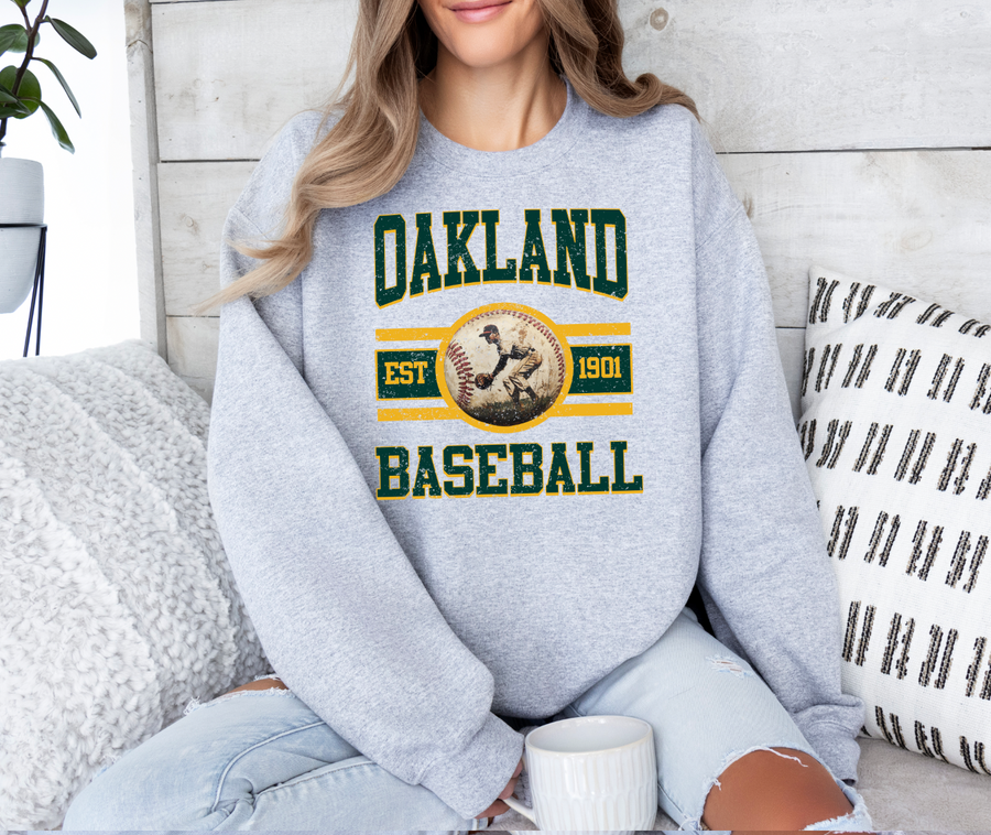 Vintage City Baseball Sweatshirt