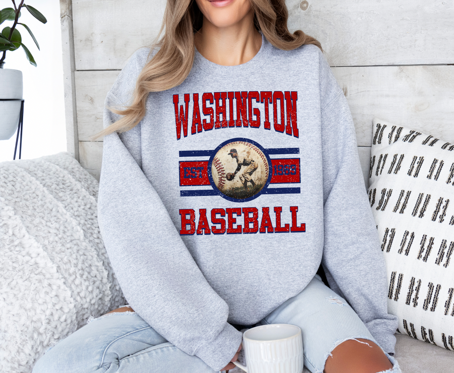 Vintage City Baseball Sweatshirt