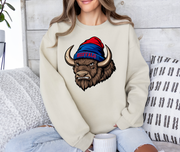 Vintage City Cartoon Football Sweatshirt