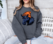 Vintage City Cartoon Football Sweatshirt