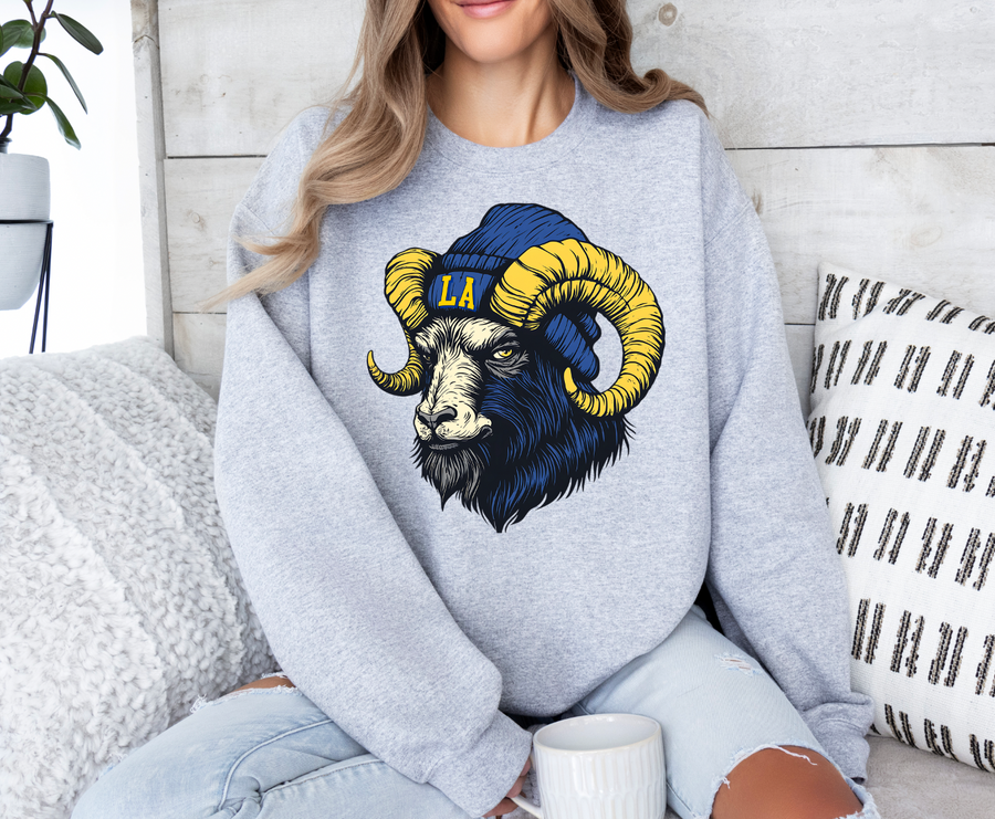 Vintage City Cartoon Football Sweatshirt