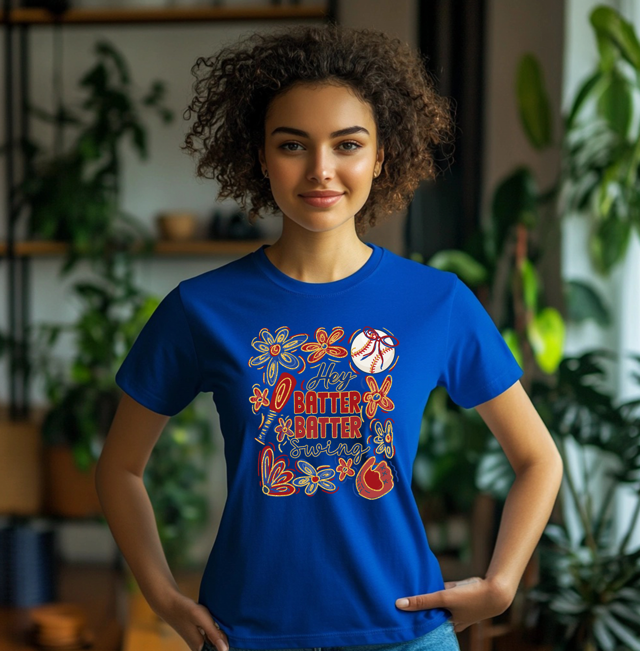Hey Batter Batter Unisex T-shirt