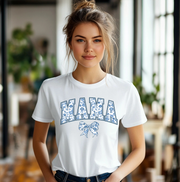 Mama Flowers and Bows Unisex T-shirt