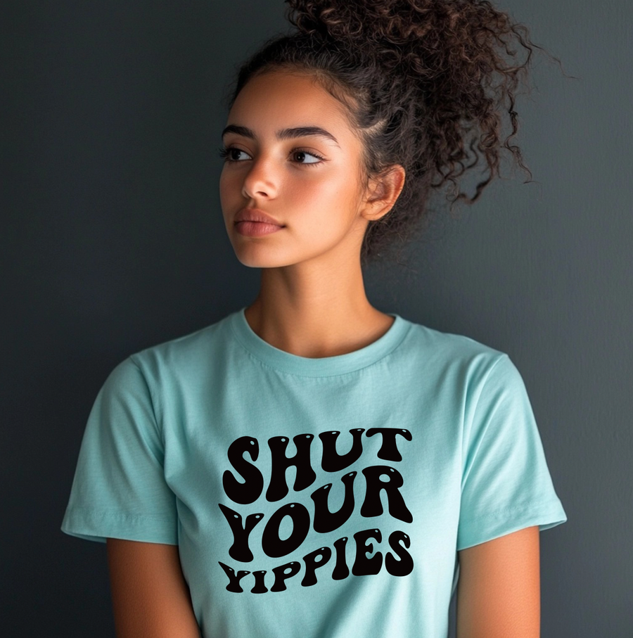 Shut Your Yippies Retro Unisex T-shirt
