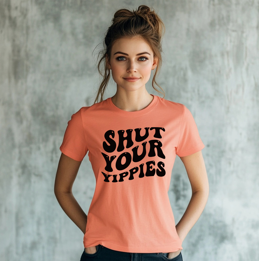 Shut Your Yippies Retro Unisex T-shirt
