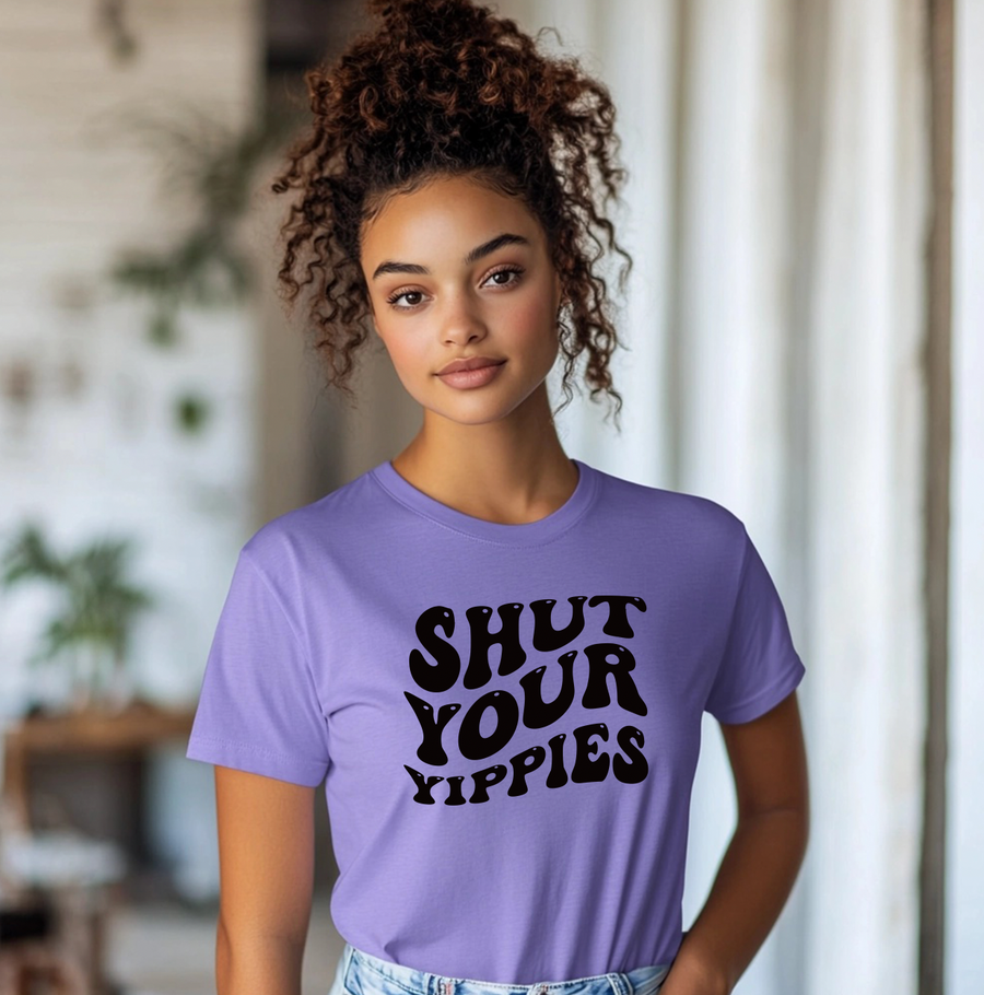Shut Your Yippies Retro Unisex T-shirt