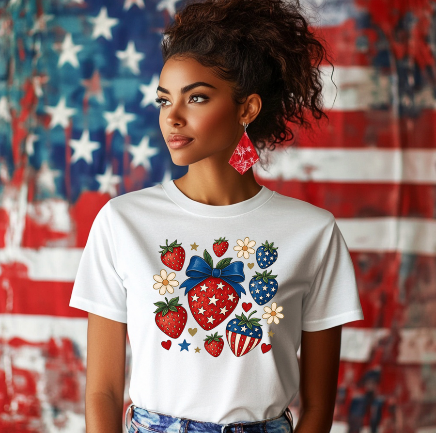 Summer Strawberry Unisex T-shirt