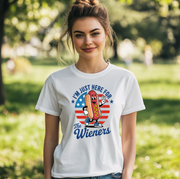 Here For The Wieners Unisex T-shirt